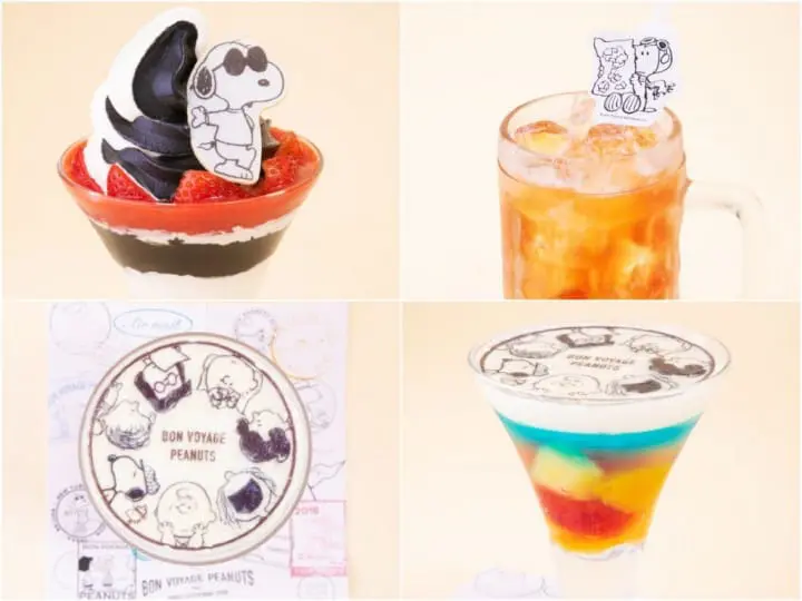 大坂梅田Snoopy咖啡饮料