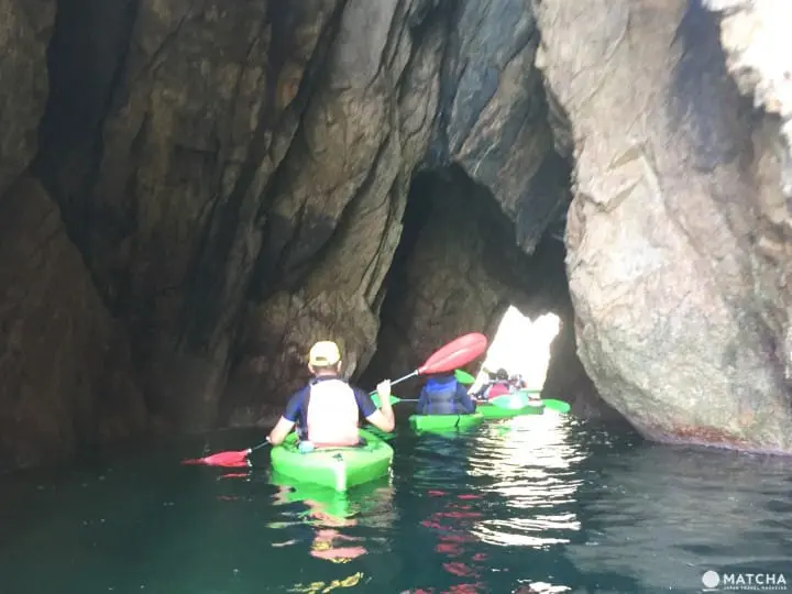 下望25公尺海底世界 『鳥取』浦富海岸獨木舟攻略