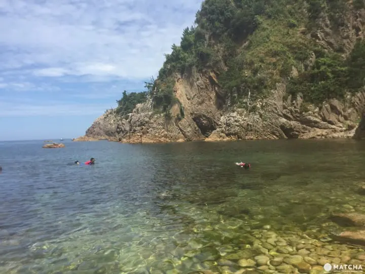 下望25公尺海底世界 『鳥取』浦富海岸獨木舟攻略