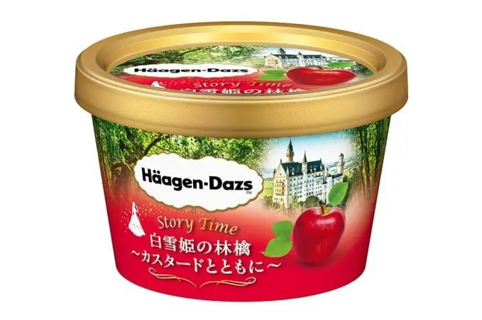 日本哈根达斯Haagen dazs白雪公主