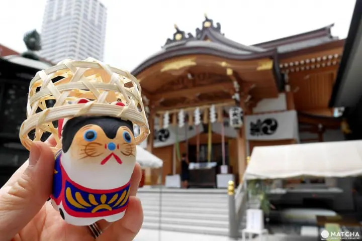 Tokyo Suitengu Shrine Lucky Dog