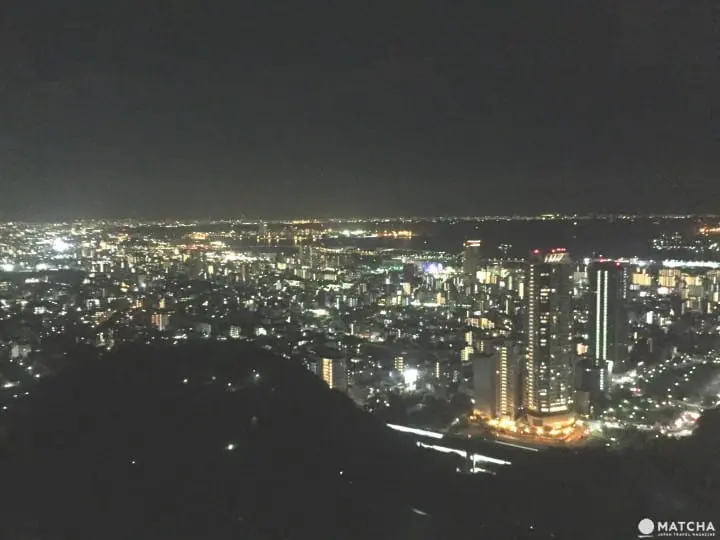 神戶布引香草園 一次擁抱海、夕陽和星空