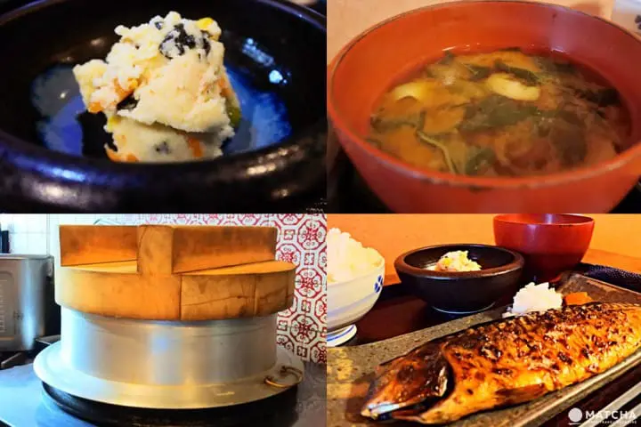 日式　定食　小菜