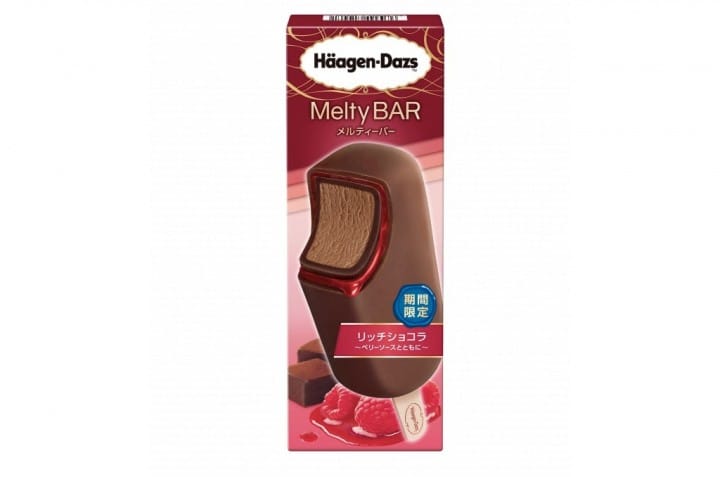 Haagen-Dazs Melty BAR「莓醬濃香巧克力」