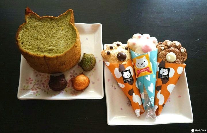 ทาสแมวห้ามพลาด Blue Jean Bakery ร้านขนมลายแมวเหมียวที่โอซาก้า (Osaka)