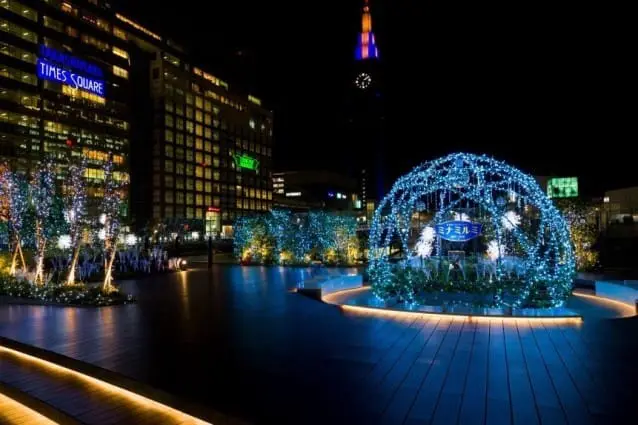 新宿冬季圣诞灯饰活动“MINA MIRUMI”3