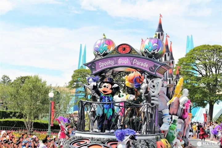 Booパレードミッキー変身後