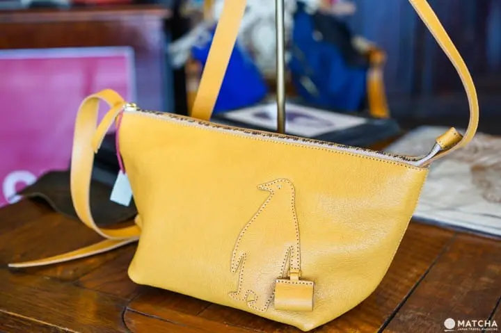 OZIO函館雜貨皮件包企鵝