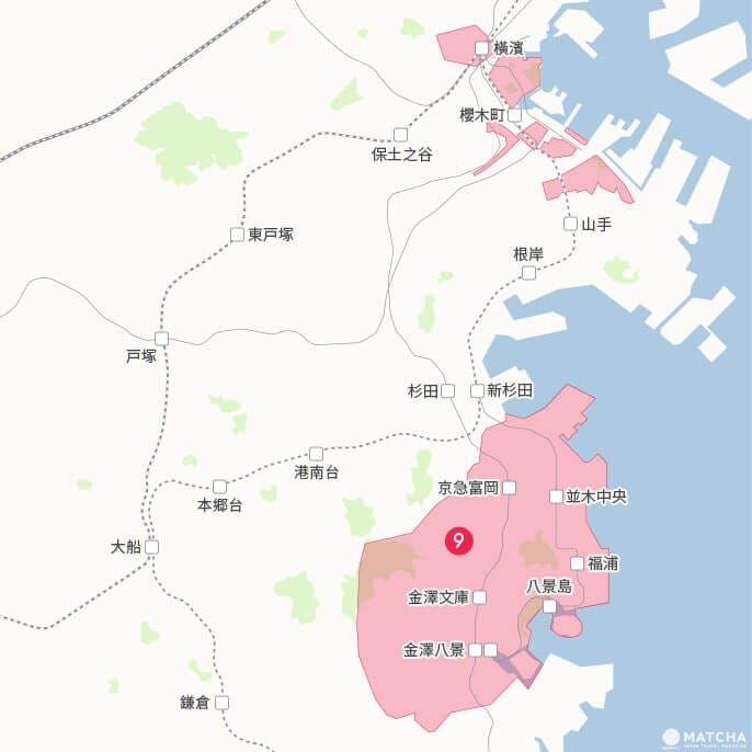 橫濱地圖