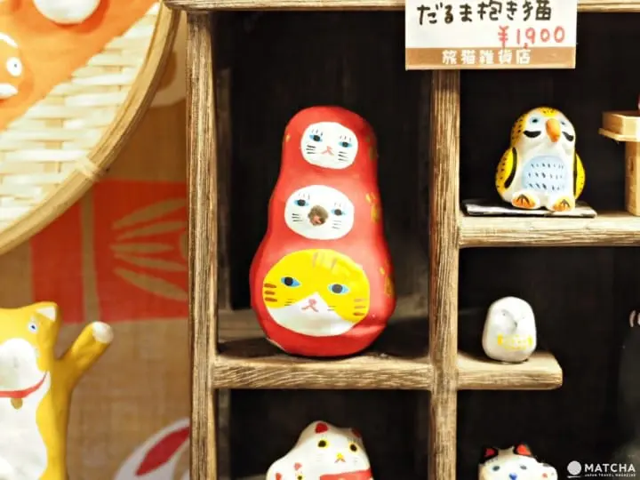 旅猫杂货店三猫不倒翁