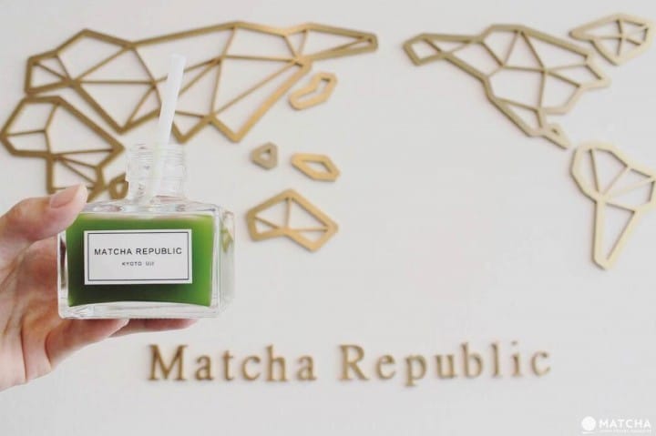 宇治抹茶をインク瓶で飲む!?京都の「MATCHA REPUBLIC」