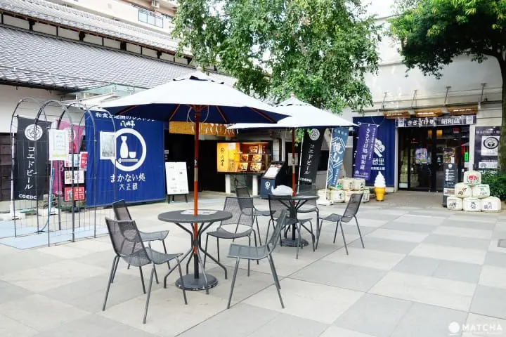 ชิมเหล้าญี่ปุ่นจากทั่วไซตามะในที่เดียวที่ Koedo Kurari ในเมืองลิตเติ้ลเอโดะ คาวาโกเอะ (Kawagoe)