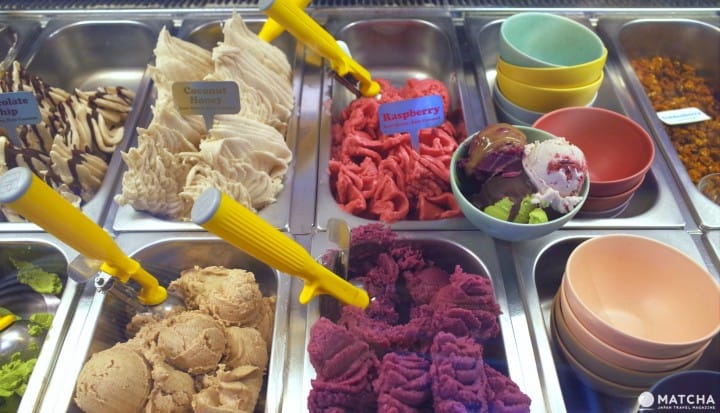 Close up of ice cream