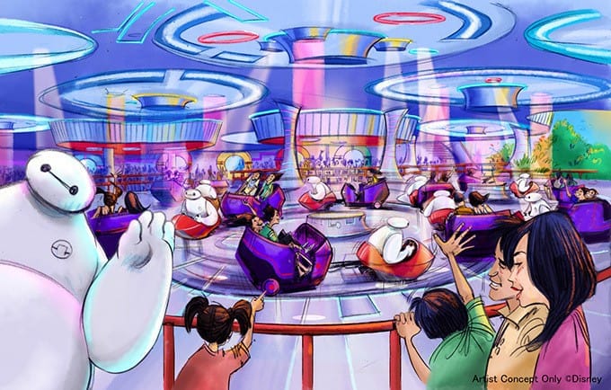2020年迪士尼乐园big hero 6