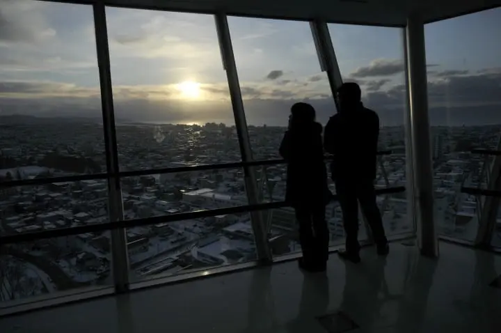 五稜郭新年日出