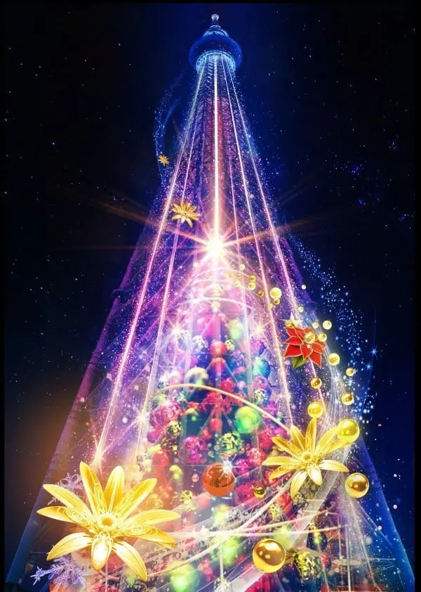 2018 2019晴空塔点灯