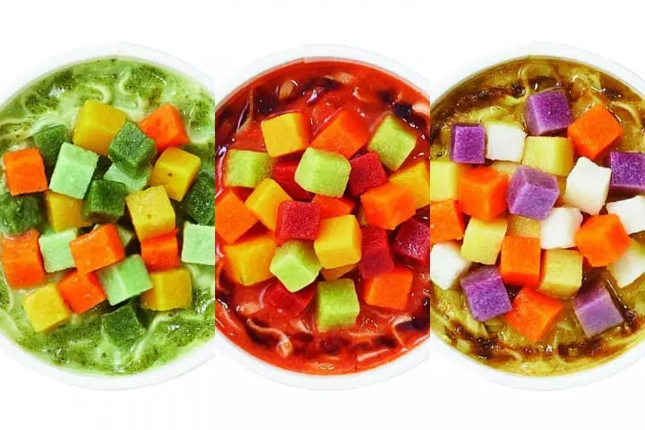 ทำบะหมี่ถ้วยคัพนูดเดิลแบบเลือกรสเลือกเครื่องเองที่ MOMOFUKU NOODLE โอซาก้า