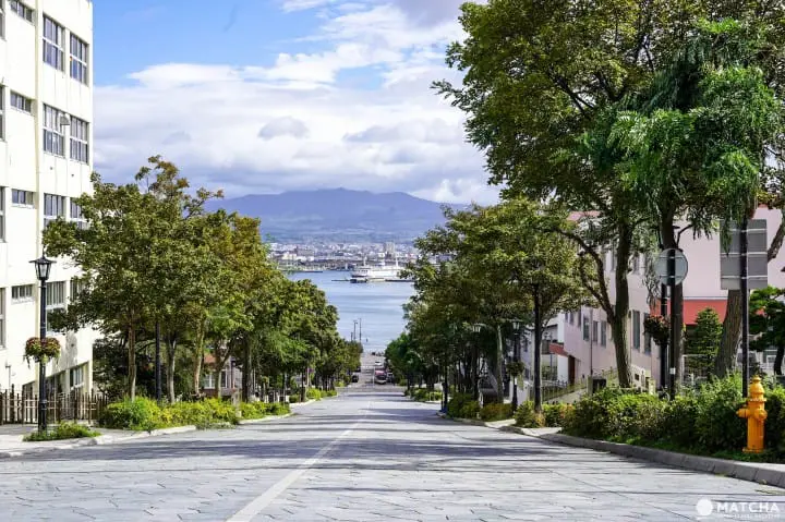 北海道函館元町景點 八幡坂