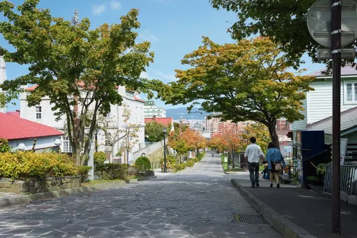 北海道函館元町景點　大三坂