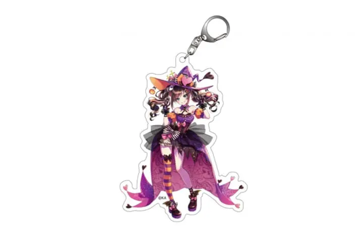 kizuna ai 万圣节 钥匙圈