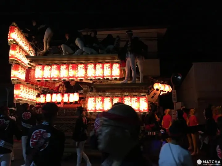 だんじり　提灯