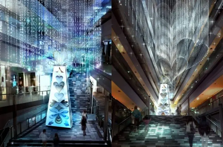 OMOTESANDO HILLS CHRISTMAS 2018 with Panasonic Beauty