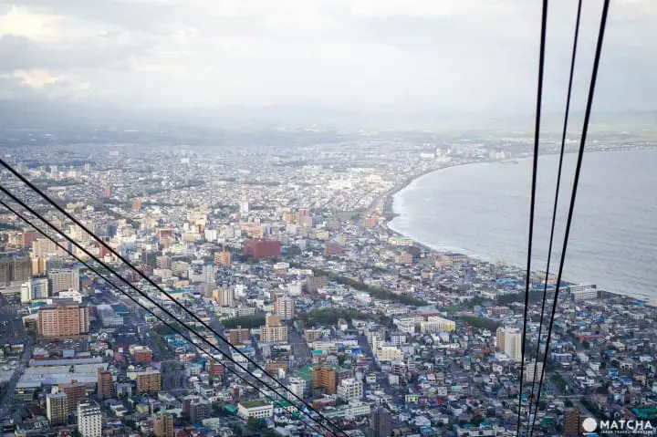 函館巴士纜車夜景