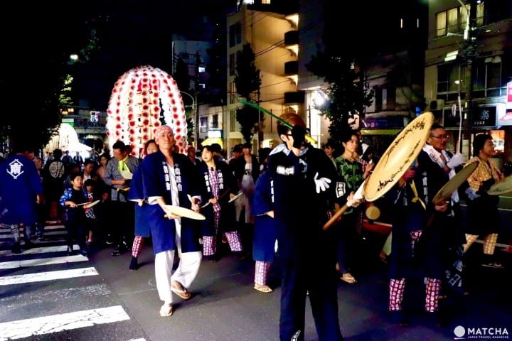 鬼子母神御會式-圓鼓