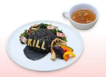 工作细胞咖啡厅杀手T细胞墨鱼炒饭附汤