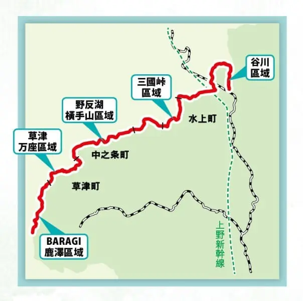 初探群馬縣境 稜線遠足徑