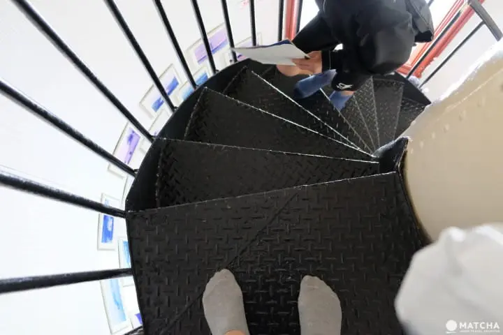 日御崎燈塔階梯