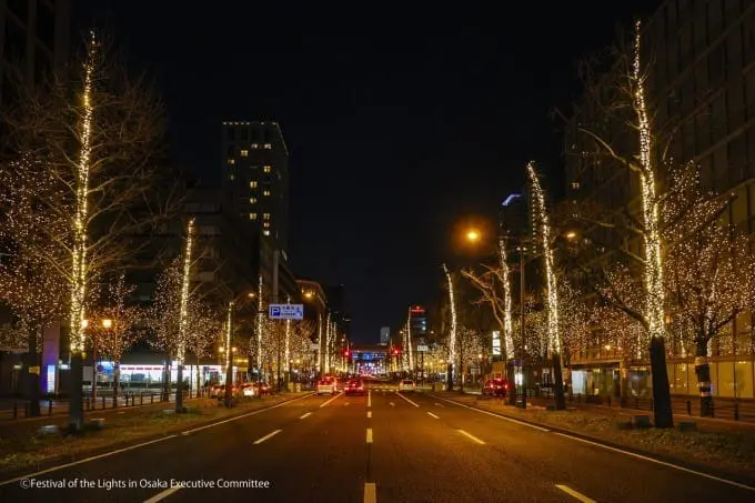 御堂筋燈飾2018