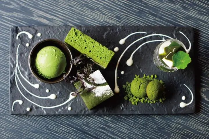 北川半兵卫抹茶甜点