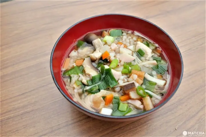 にし阿波_そば米雑炊