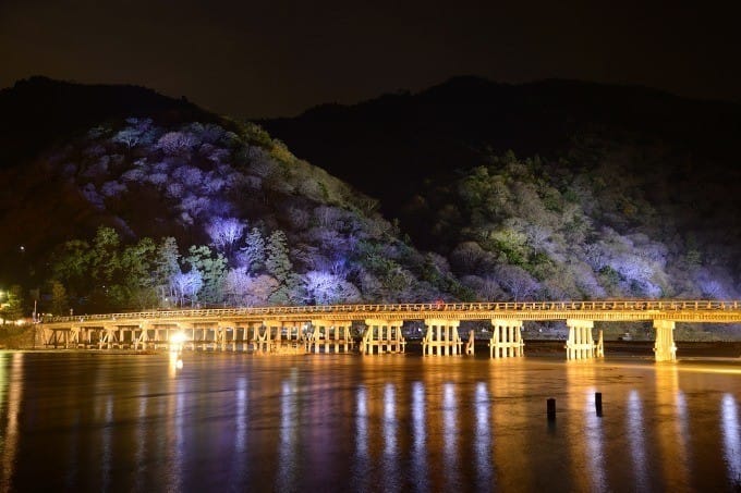 京都・岚山花灯路2018
