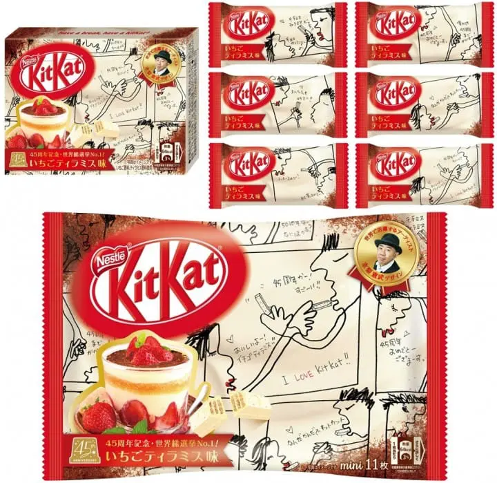 เวิลด์เซ็มบัตสึ KITKAT 2018 ผู้ชนะได้แก่ Ichigo Tiramisu!