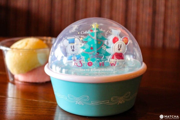 迪士尼海洋聖誕 雪球造型盒