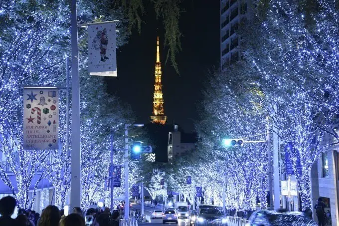 六本木Roppongi Hills Christmas 2018櫸坂