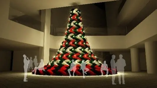 六本木 可觸摸聖誕樹
