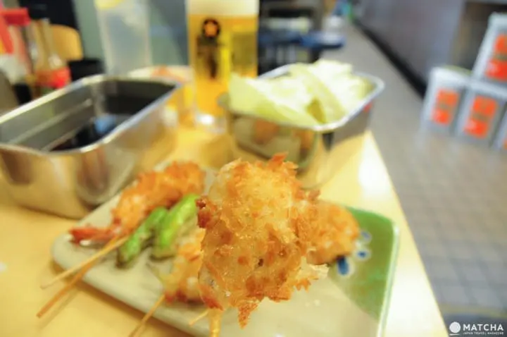 ヨネヤ炸牛肉串