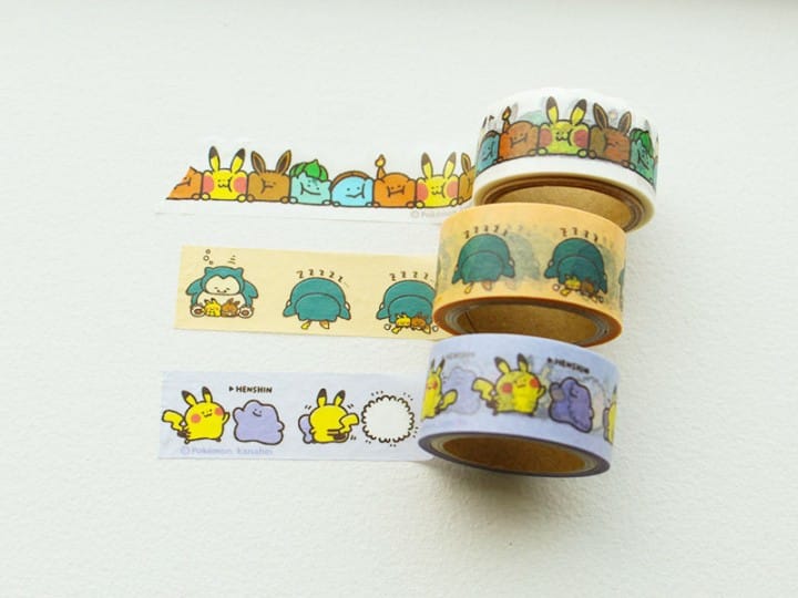 Pokémon Yurutto紙膠帶