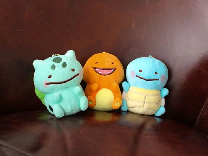 Pokémon Yurutto 妙蛙種子/小火龍/傑尼龜