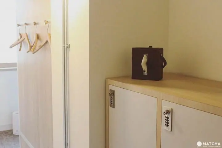 CAFETEL房間置物空間