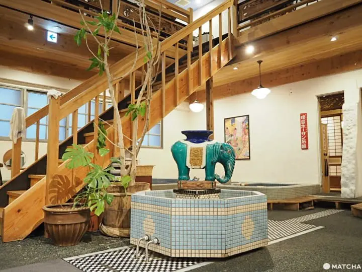 象的噴水池 分福