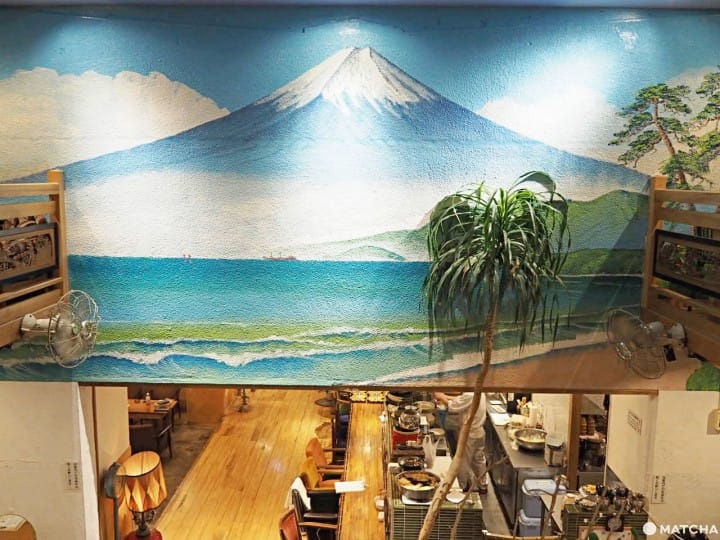 富士山壁畫 分福