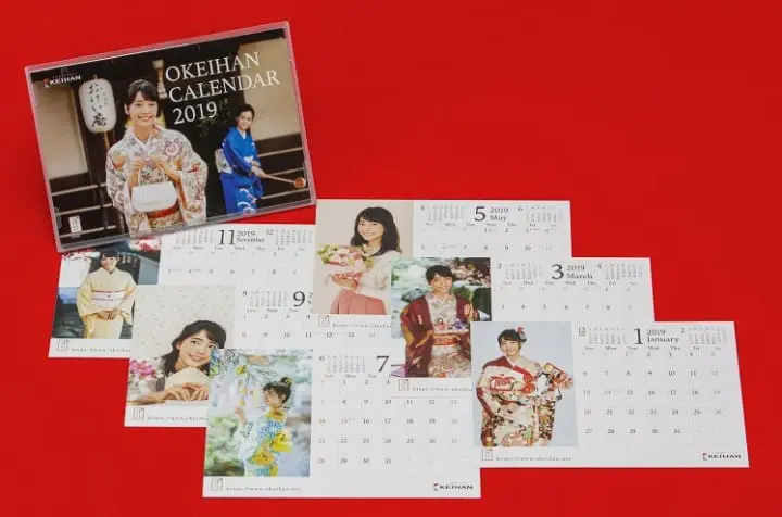 京阪電車2019桌上