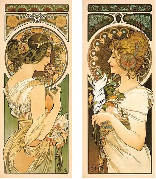 นิทรรศการมูชา MUCHA ที่ห้างโอดะคิว ชินจูกุ