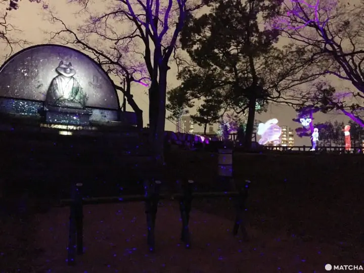 SAKUYA LUMINA夜遊大阪城公園 探索奇幻國度