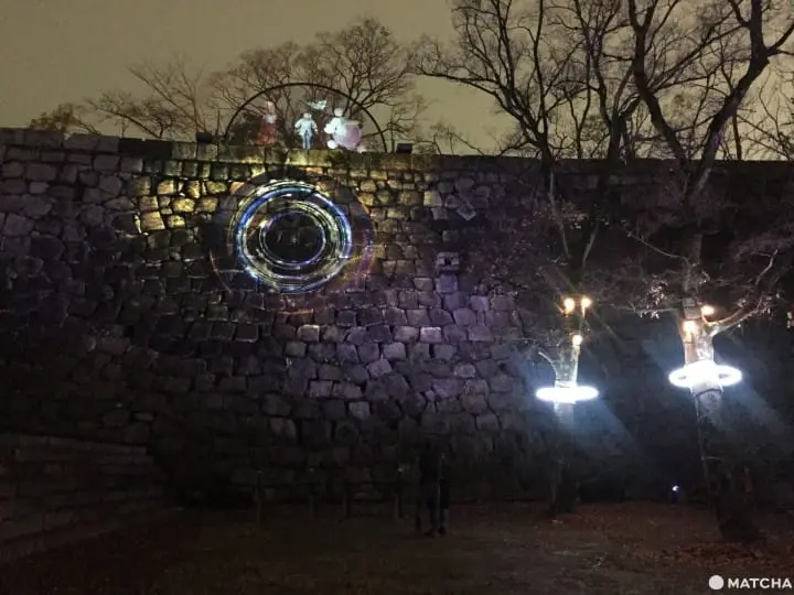 夜遊大阪城公園 SAKUYA LUMINA探索奇幻國度