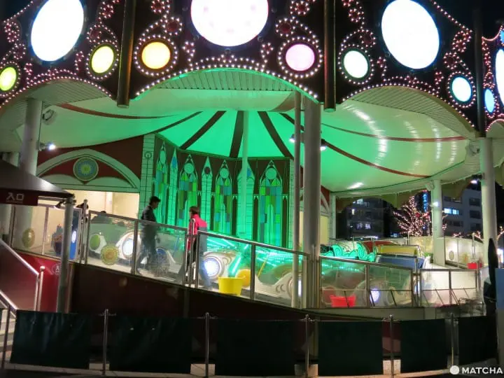 “ดูไฟในเมืองบวกเครื่องเล่น” ที่ Tokyo Dome City